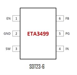 Ϻ̩3A1MHzͬѹ任ETA3499