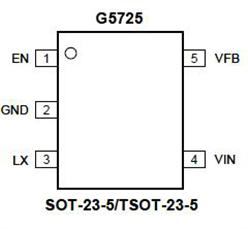 1MHz 1AͬѹG5725ԭװӦ