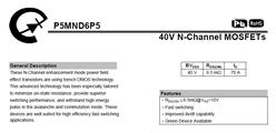 ERIS P5MND6P5 PPAK5X6 40 v n