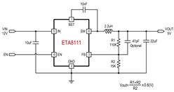 ETA8111S2G-SOT23-6 18V, 2A, COTͬѹת