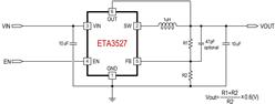 ETA3527FSG-SOT-563 2MHz, 2A, COTͬѹ任