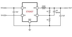 ETA3427S2F-2uA;̬-1.2Aͬѹ