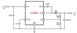 ̩-ETA2236D3K-DFN3x3-10 35V/3Aͬѹ任