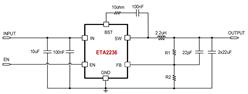 ETA2236FT2I-SOT23-8 17V/6AЧͬѹ任