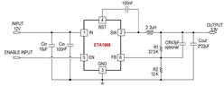 ETA1666FD2G-FCDFN2x2-6 18V, 4.5AЧͬѹ任