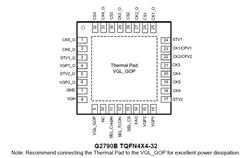 ̨-G2790BK11U-K--TQFN4X4-32--TFT-LCD 10-CHƽλ