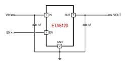 ͹ѹ-ETA5120V180DS2F-SOT23-5