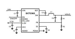 о SCT2363FPBR-6AͬѹDCDC任 3.3V150mA LDO