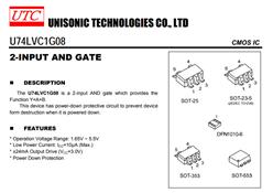 U74LVC1G08G-SOT-353 8λλĴ