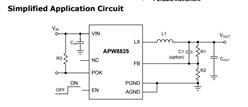 ANPEC/ï-APW8825-3A 5V 1MHzͬѹת
