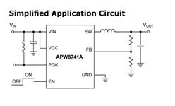 3A 5V 1MHzͬѹת-APW8741A-TQFN3x3-10