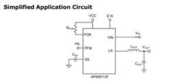 ѹ12A PWM任-APW8713F-TQFN4x4-23
