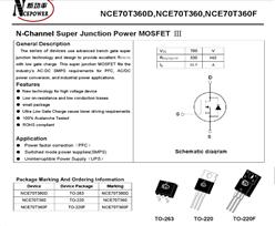 NCE70T360F-MOSоƬ-NCE½-ԭװ