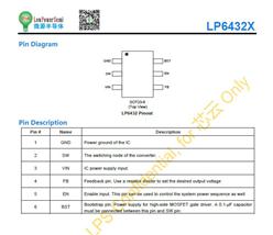 LP6432F ΢Դԭװ 2AͬѹתIC