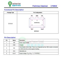 LP3983SAB5F-08 ΢Դ600mA LDOѹ