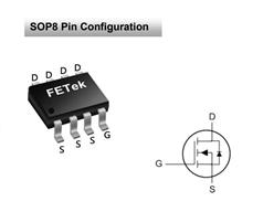 Fet FKS0032 100V NٿMOSFET