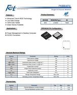 Fet FKBB3072 NMOSFET
