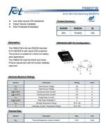 Fet FKBE2738 NMOS RDSON