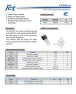 ԭװӦ FKP0014 NMOSFET