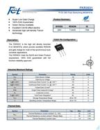  FKR3031 P30VٿMOSFET